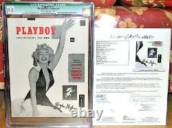 20 Cgc Playboysbegins With Cgc 9.0 Hefner-signed Original #1 Playboyjsa Loa