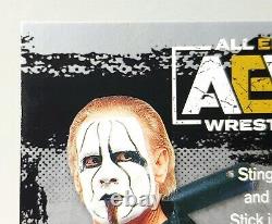 2021 AEW Sting Auto Autograph Upper Deck First Edition AEW Wrestling Magazine