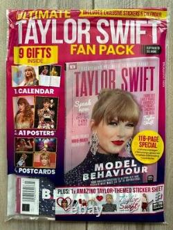 2023 2024 Calendar FAN PACK TAYLOR SWIFT Magazine 9 Gifts Inside ARTCARD Posters