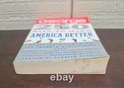 250 WAYS TO MAKE AMERICA BETTER By George Magazine JFK Jr RARE FIRST ED 1999