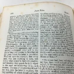 3 EDGAR ALLAN POE Works Printed in 1845 THE AMERICAN REVIEW, Bound Magazine