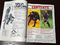 4 Ninja Magazines from 1984 & 1985 Free Shipping