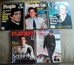 5 Magazines George's John JFK Kennedy Jr Highly Collectible Issues 1988. 98, 99
