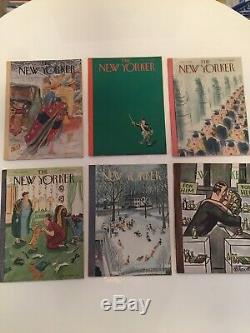 6 ALL JD Salinger UNCIRCULATED NEW YORKER MAGAZINES A Perfect Day for Bananafish