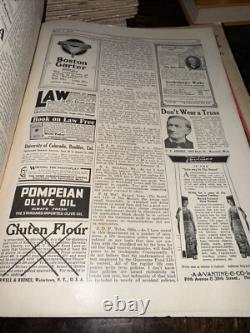 62 Antique 1915 -1916 THE INDEPENDENT MAGAZINE- Antique Paperbacks