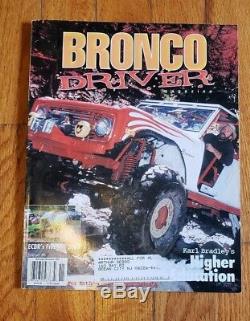 66-77 Early Bronco Driver Magazine Issues 6-69 19 Are Sealed Rare Collector Lot