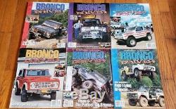 66-77 Early Bronco Driver Magazine Issues 6-69 19 Are Sealed Rare Collector Lot