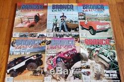 66-77 Early Bronco Driver Magazine Issues 6-69 19 Are Sealed Rare Collector Lot