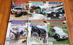 66-77 Early Bronco Driver Magazine Issues 6-69 19 Are Sealed Rare Collector Lot