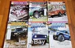 66-77 Early Bronco Driver Magazine Issues 6-69 19 Are Sealed Rare Collector Lot