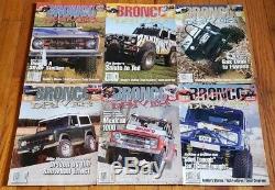 66-77 Early Bronco Driver Magazine Issues 6-69 19 Are Sealed Rare Collector Lot