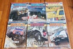 66-77 Early Bronco Driver Magazine Issues 6-69 19 Are Sealed Rare Collector Lot