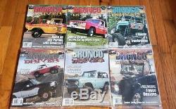 66-77 Early Bronco Driver Magazine Issues 6-69 19 Are Sealed Rare Collector Lot