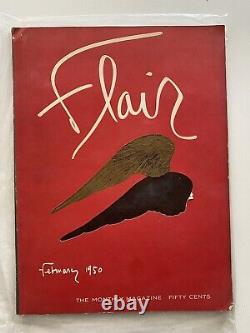 9 1950 Flair Magazines (February, 2 March, 2 April)