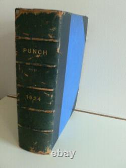 A. A. Milne. When We Were Very Young. Punch Magazine. 1924 1st. Leather. E. H. Shepard