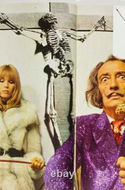AMANDA LEAR Salvador Dali SISLEY Sacher Masoch ADAM magazine March 1970 Mens VTG