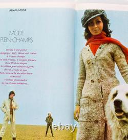 AMANDA LEAR Salvador Dali SISLEY Sacher Masoch ADAM magazine March 1970 Mens VTG