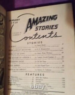 AMAZING STORIES January 1939 The Original I Robot By Eando Binder First Edition