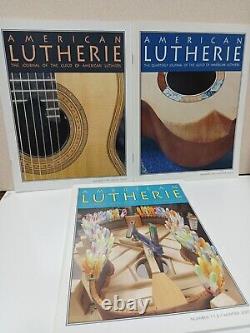 AMERICAN LUTHERIE Magazines 15 Issue lot, 2012 2022