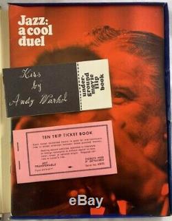 ANDY WARHOL POP ART DESIGN / 1966 The Magazine In A Box Vol 1 No 3 1st Edition