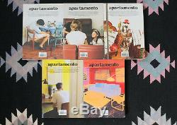 APARTAMENTO MAGAZINE Lot Of Five Early Issues 3, 6, 7, 9, 11 VERY RARE