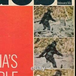 ARGOSY Magazine Californias Abominable Snowman 1968 Bigfoot, Sasquatch RARE