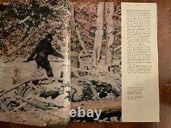 ARGOSY Magazine Californias Abominable Snowman 1968 Bigfoot, Sasquatch RARE