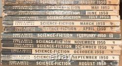 ASTOUNDING SCIENCE FICTION 1950 complete yearset all 12 issues