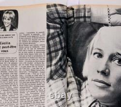 AUDREY HEPBURN Cecilia PETER KNAPP Elle magazine 21 April 1966 Chloe OP ART Dior