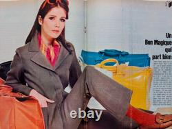 AUDREY HEPBURN Cecilia PETER KNAPP Elle magazine 21 April 1966 Chloe OP ART Dior