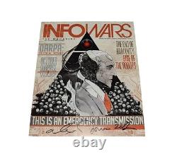 AUTOGRAPHED Alex Jones 2012 Infowars Magazine Original Signed First Edition COA