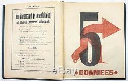 AVANT-GARDE Covers PEET AREN Magazine ODAMEES 1919 Annual Subscription ESTONIA