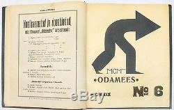 AVANT-GARDE Covers PEET AREN Magazine ODAMEES 1919 Annual Subscription ESTONIA