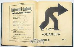 AVANT-GARDE Covers PEET AREN Magazine ODAMEES 1919 Annual Subscription ESTONIA