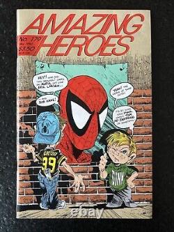 Amazing Heroes #179 (1990 Fantagraphics) TODD MCFARLANE INTERVIEW