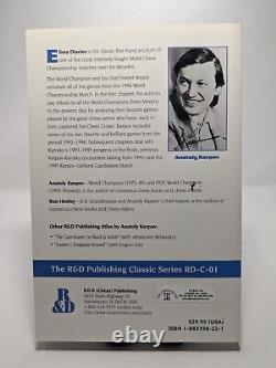 Anatoly Karpov Elista Diaries Karpov-Kamsky 1996 First Edition