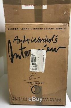 Andy Warhols INTERVIEW The Complete 7 Volume Set 1st Edition Published By 7L