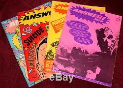 Answer Me Magazine All 4 Original Issues. Jim & Debbie Goad USA Rare