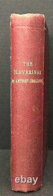 Anthony Trollope / Claverings Complete Novel from Cornhill Magazine 1st ed 1866