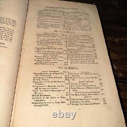 Antique 1816 The Analectic Magazine And Naval Chronicle Vol Vll Jan-June 1816