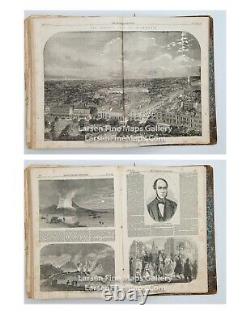 Antique 1858 THE ILLUSTRATED LONDON NEWS MAGAZINES BOUND January thru June