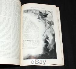 Antique magazine PEARSONS 1897. H. G. WELLS'War of the Worlds' novel book 1st