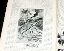 Antique magazine PEARSONS 1897. H. G. WELLS'War of the Worlds' novel book 1st