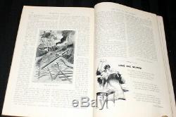 Antique magazine PEARSONS 1897. H. G. WELLS'War of the Worlds' novel book 1st