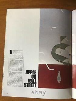Apple The Personal Computer Magazine First Edition Vintage