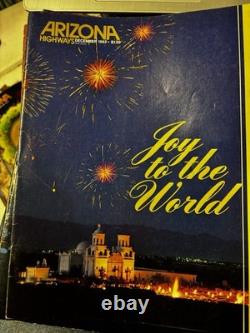 Arizona Highways Magazine lot of 57