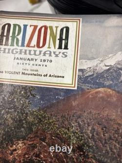 Arizona Highways Magazine lot of 57