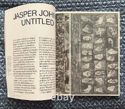 Art in America 2014 issue with Jasper Johns insert, extremely good condition