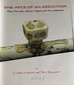 Arts of Addiction Opium Book Pipe Lamp Smoking Tray Pillow Knife Jar Box Damper