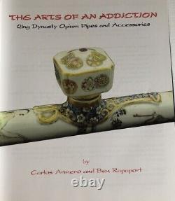 Arts of Addiction Opium Book Pipe Lamp Smoking Tray Pillow Knife Jar Box Damper